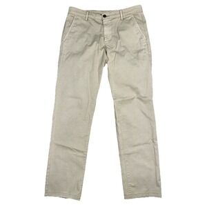 Adriano Goldschmied Men's 32R The Marshall Slim Trouser Stretch Tan‎